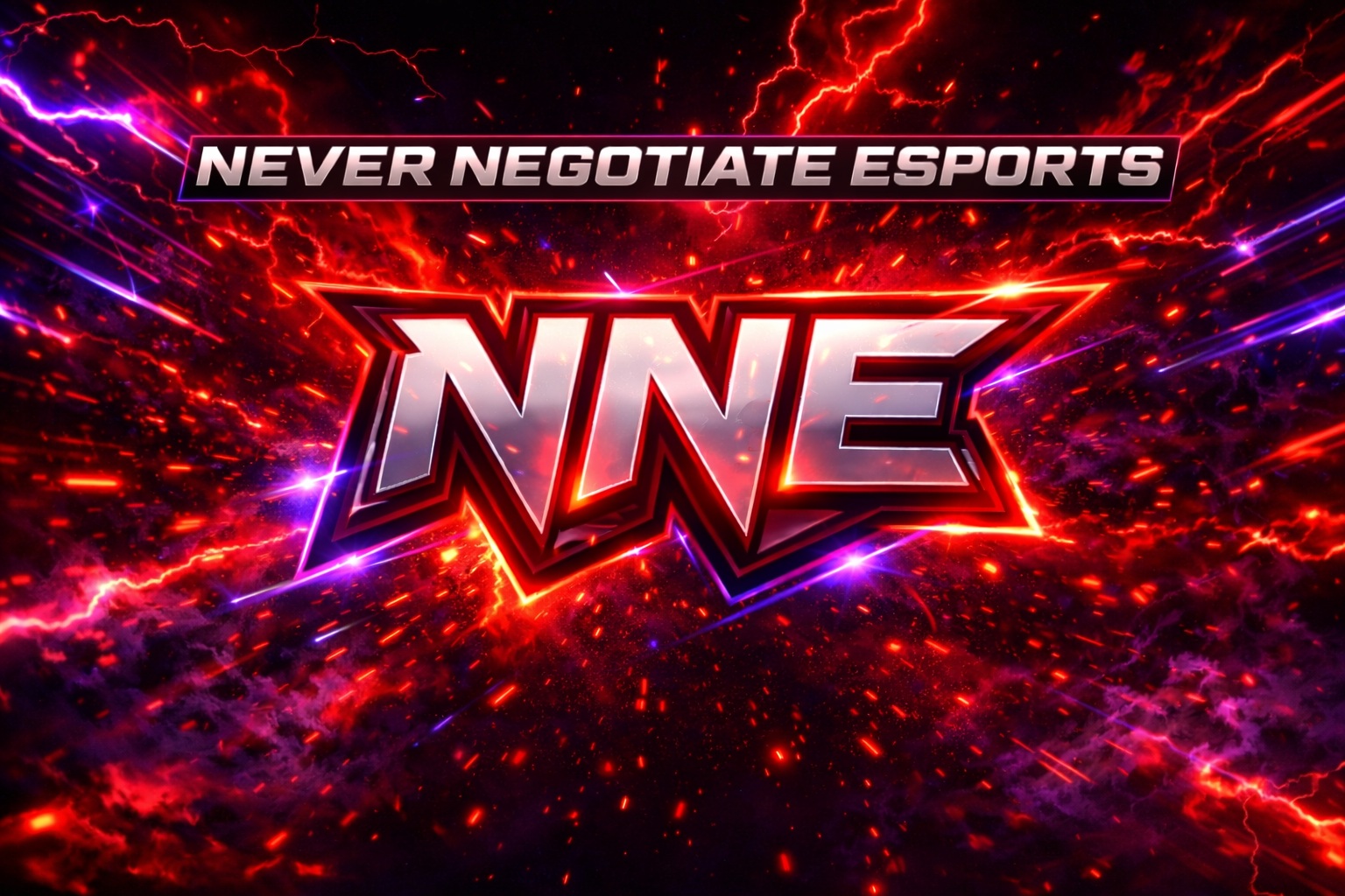 Never Negotiate E-Sports Logo